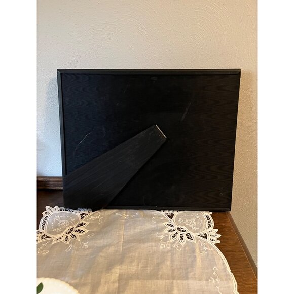 Hand Painted Countryside Picture with Swans in Ornate Resin Frame - Picture 5 of 5